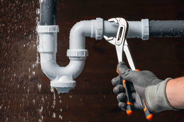 Professional Plumbing technician working in Clarksville, MI
